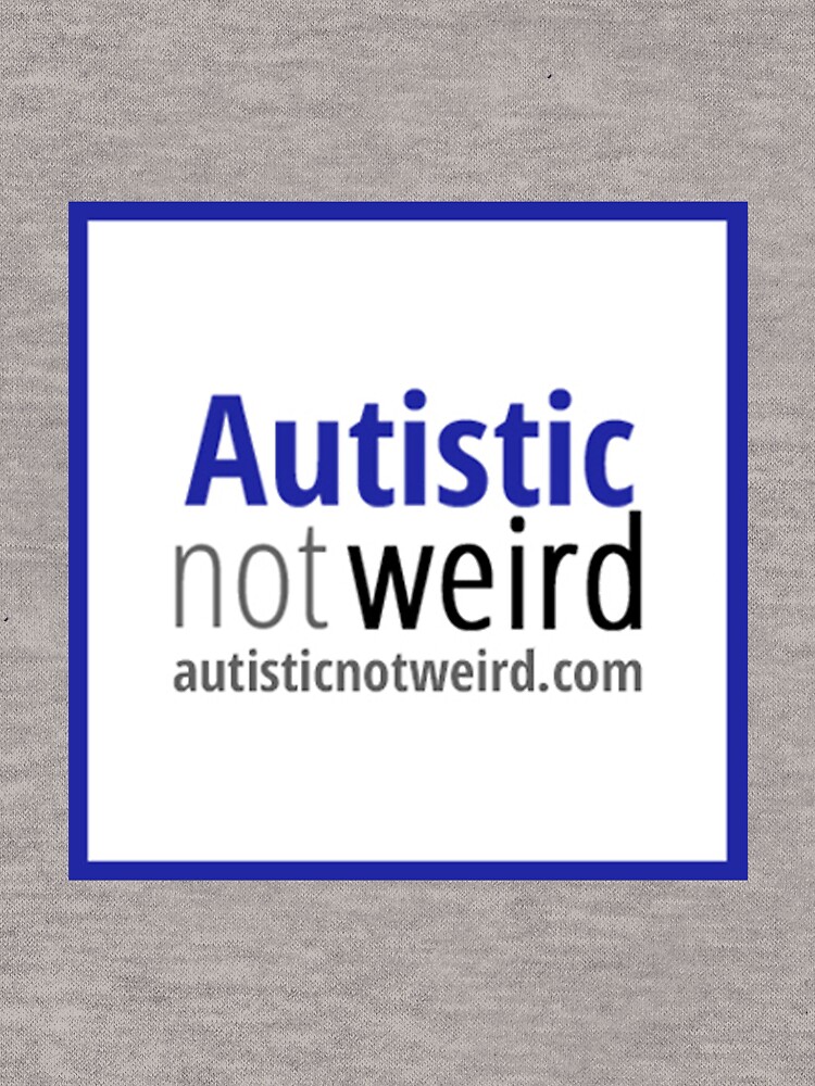 Thumbnail 5 of 5, Lightweight Hoodie, Autistic Not Weird logo designed and sold by AutisticNW.