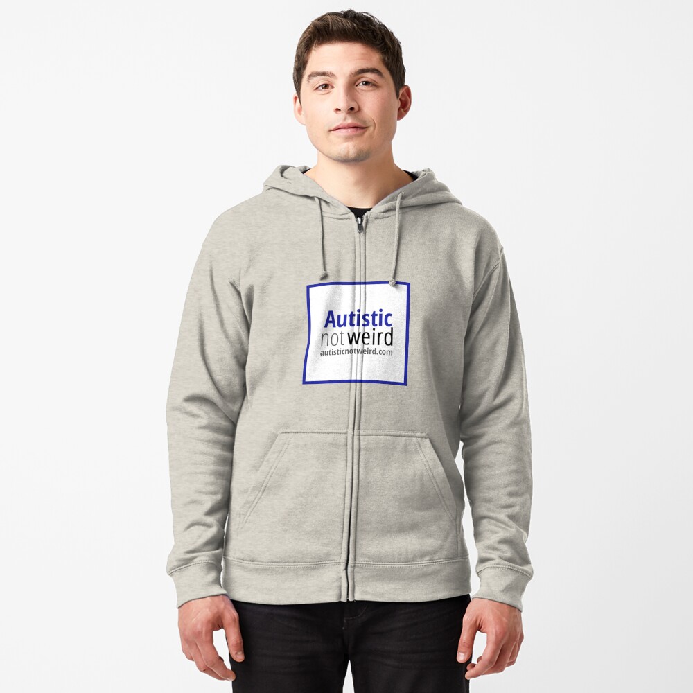 Item preview, Zipped Hoodie designed and sold by AutisticNW.