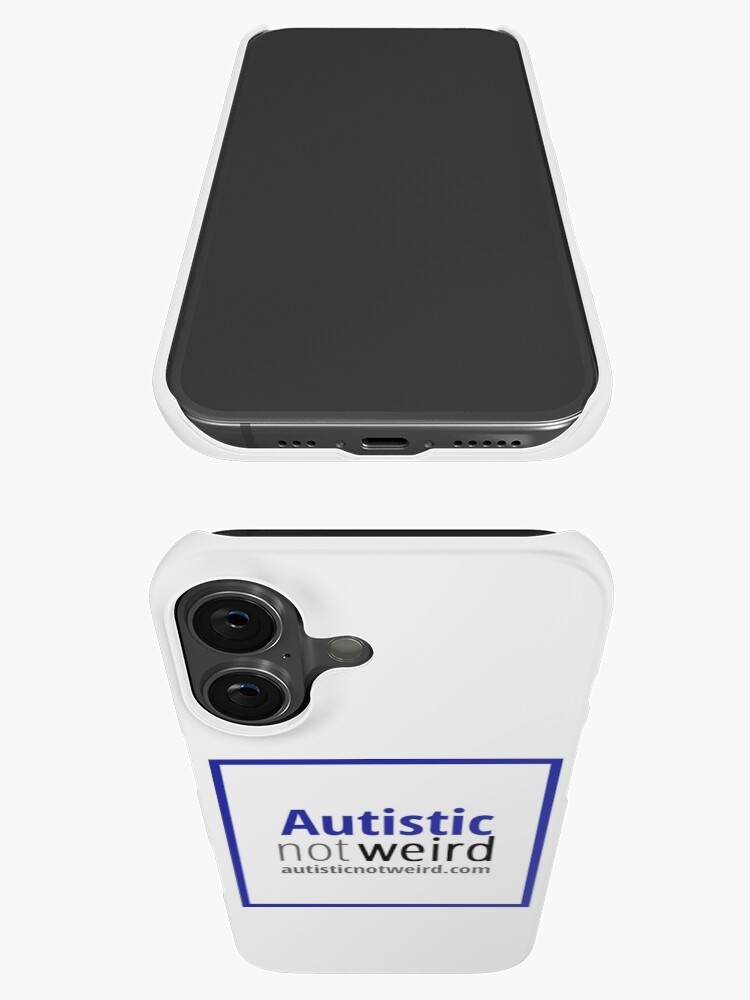 Thumbnail 3 of 4, iPhone Case, Autistic Not Weird logo designed and sold by AutisticNW.