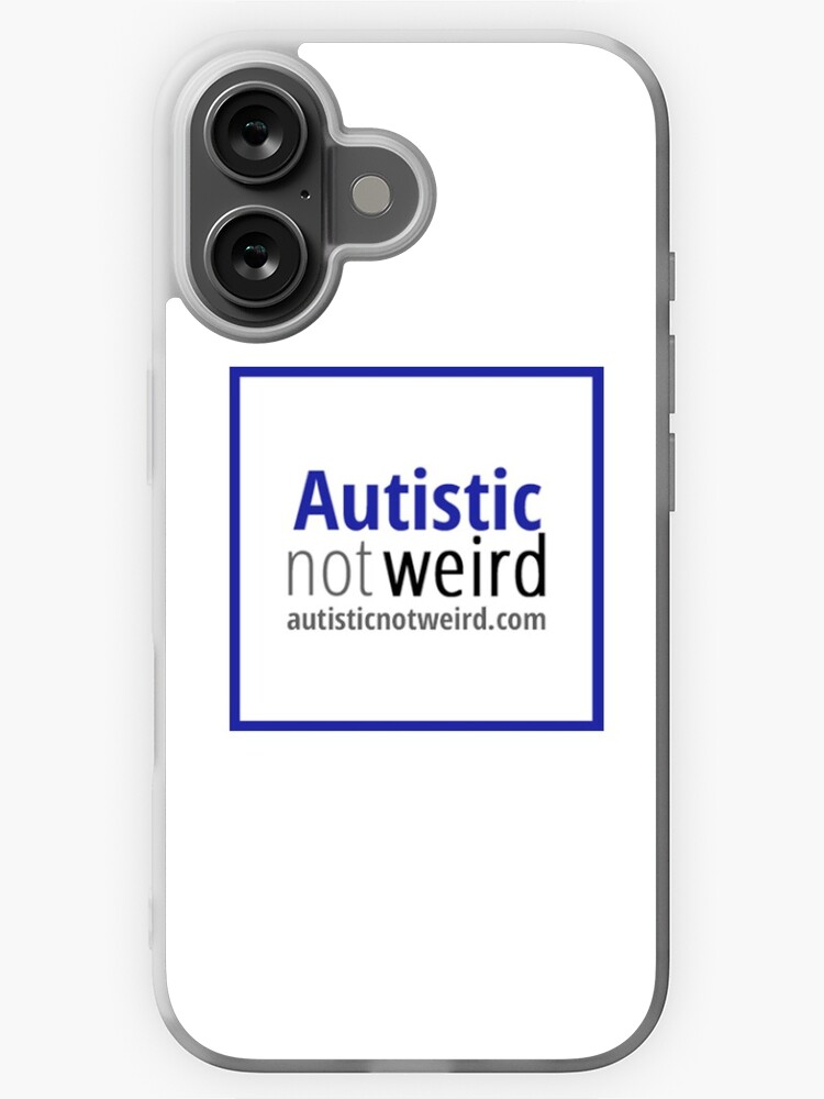 Thumbnail 1 of 5, iPhone Case, Autistic Not Weird logo designed and sold by AutisticNW.