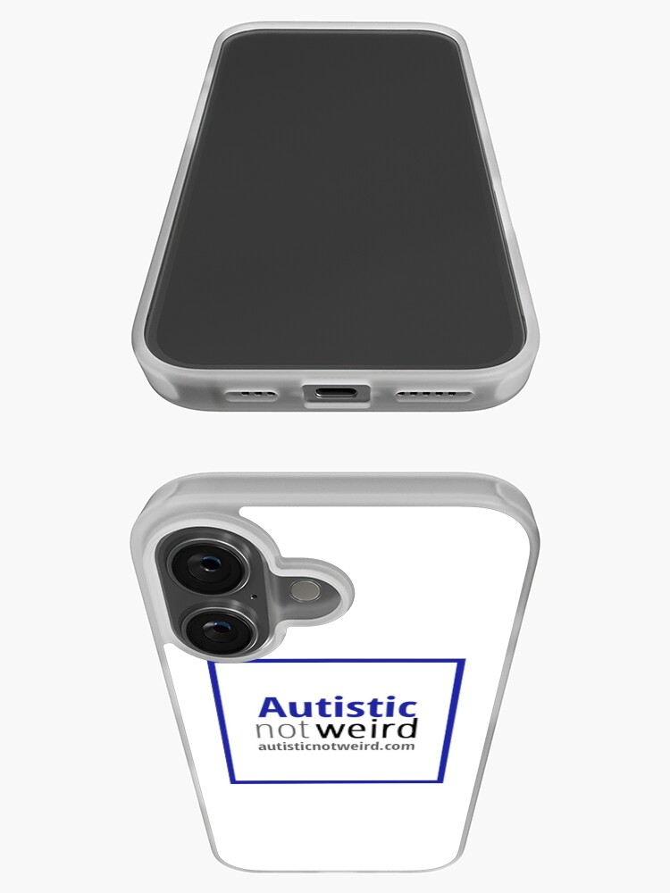 Thumbnail 3 of 5, iPhone Case, Autistic Not Weird logo designed and sold by AutisticNW.