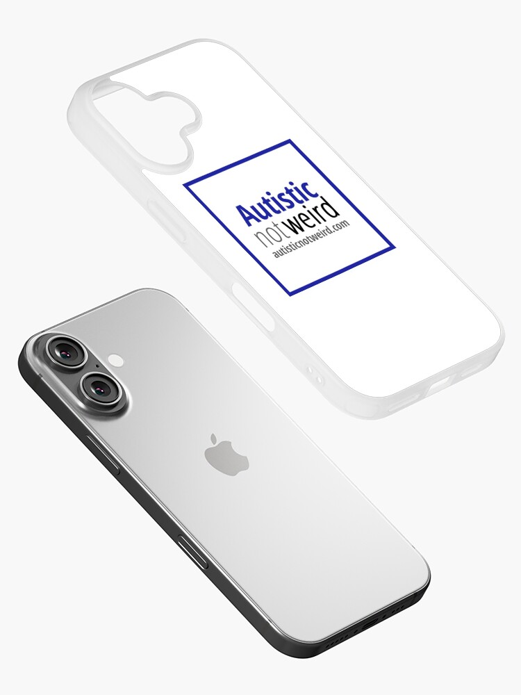 Thumbnail 2 of 5, iPhone Case, Autistic Not Weird logo designed and sold by AutisticNW.