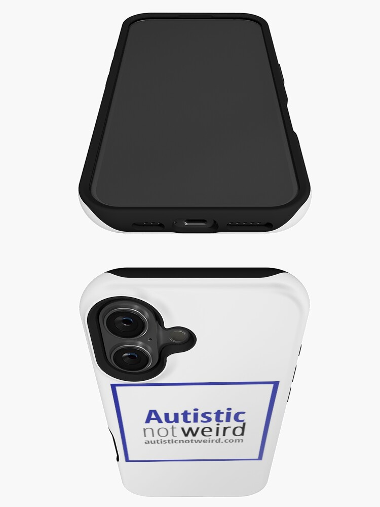 Thumbnail 3 of 4, iPhone Case, Autistic Not Weird logo designed and sold by AutisticNW.