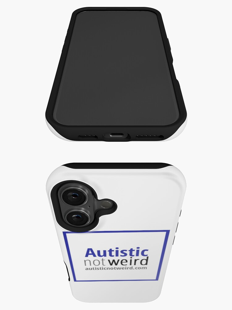 Thumbnail 3 of 4, iPhone Case, Autistic Not Weird logo designed and sold by AutisticNW.