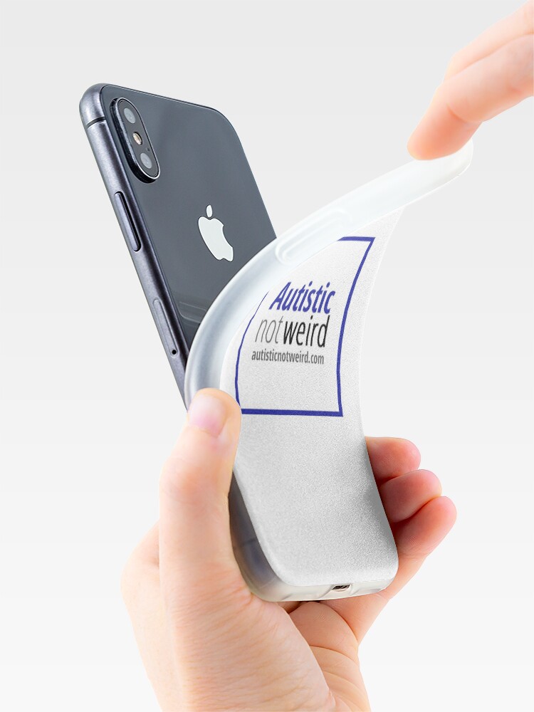 Thumbnail 4 of 5, iPhone Case, Autistic Not Weird logo designed and sold by AutisticNW.