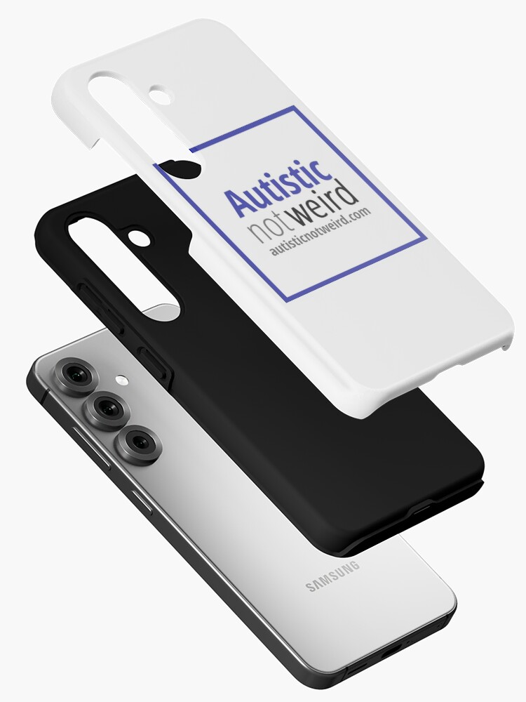 Thumbnail 2 of 4, Samsung Galaxy Phone Case, Autistic Not Weird logo designed and sold by AutisticNW.