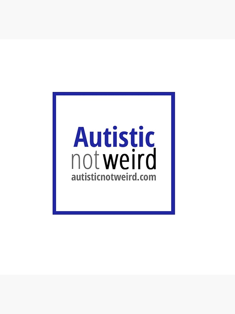 Thumbnail 2 of 2, Tote Bag, Autistic Not Weird logo designed and sold by AutisticNW.