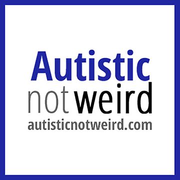 Artwork thumbnail, Autistic Not Weird logo by AutisticNW