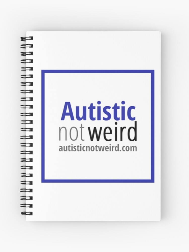 Thumbnail 1 of 3, Journal, Autistic Not Weird logo designed and sold by AutisticNW.