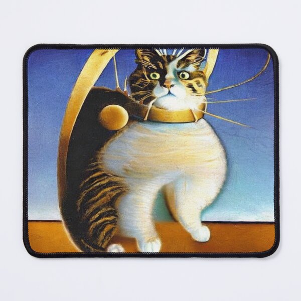 Item preview, Cat in Dali Style designed and sold by catontheroof.