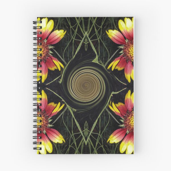 Item preview, 4 Bright Flowers Surrounding Hypnosis Spiral designed and sold by PPPimp.
