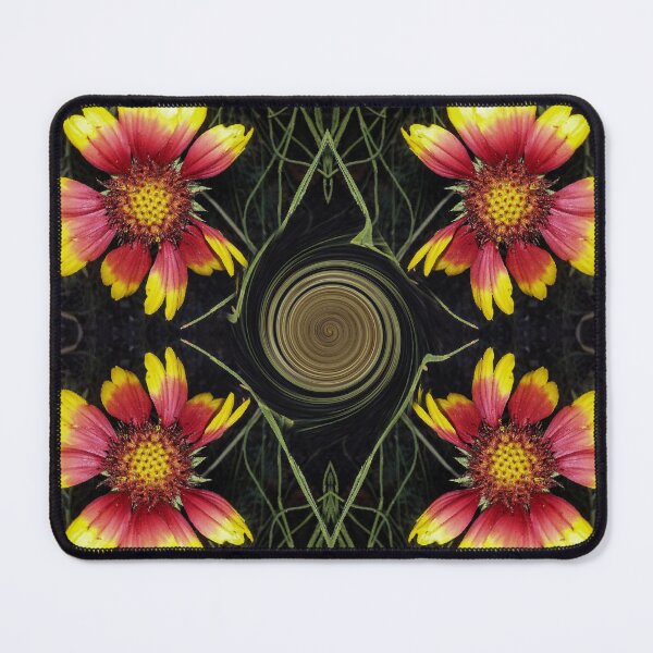 Item preview, 4 Bright Flowers Surrounding Hypnosis Spiral designed and sold by PPPimp.