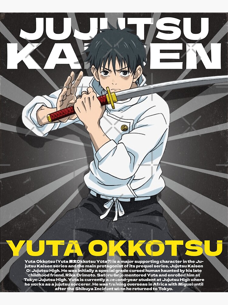 "Yuta Okkotsu | Sunblast Jujutsu Kaisen" Sticker For Sale By B-love ...