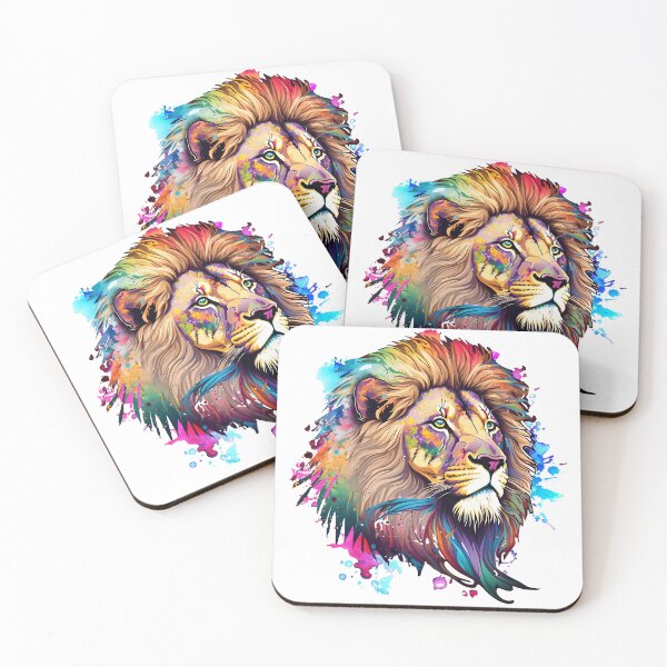Item preview, A Colorful Lion designed and sold by Melcu.