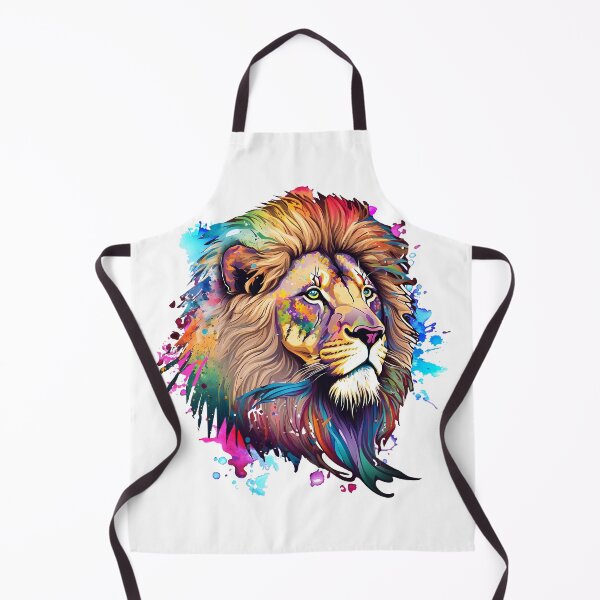 Item preview, Un león colorido designed and sold by Melcu.