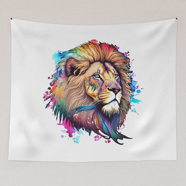 Item preview, A Colorful Lion designed and sold by Melcu.
