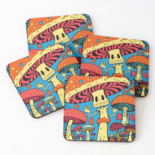 Item preview, Trippy Mushroom People  designed and sold by Wesz808.
