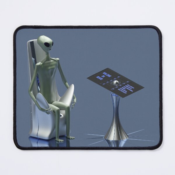 Item preview, Alien mouse pad designed and sold by exion12.
