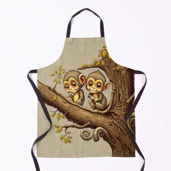 Item preview, Two Little Monkeys Sittin' In A Tree designed and sold by TheSillySartor.