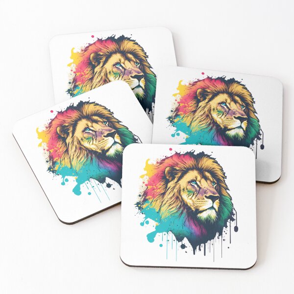 Item preview, A Colorful Lion designed and sold by Melcu.