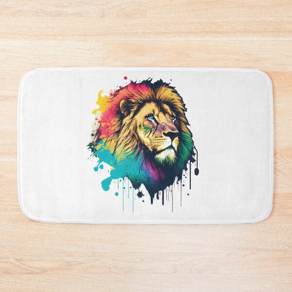 Item preview, A Colorful Lion designed and sold by Melcu.