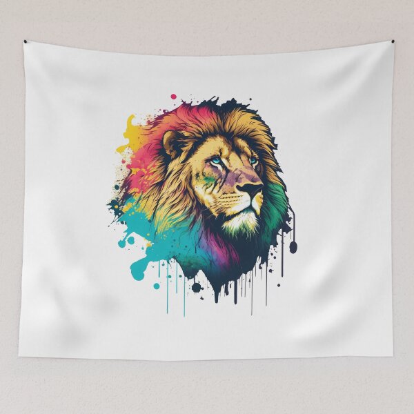 Item preview, A Colorful Lion designed and sold by Melcu.