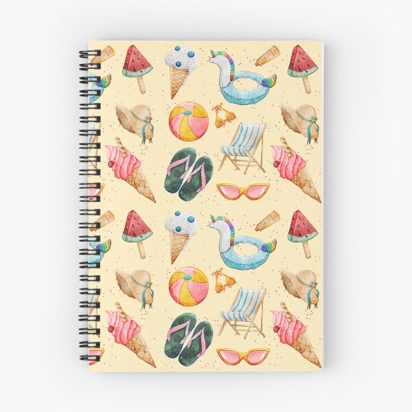 Aperçu de l'œuvre Hot Summer / Beach Design - Modèle sans couture créée et vendue par polyillustrates.