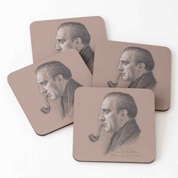 Item preview, Basil Rathbone Sherlock designed and sold by Travis Simpkins.