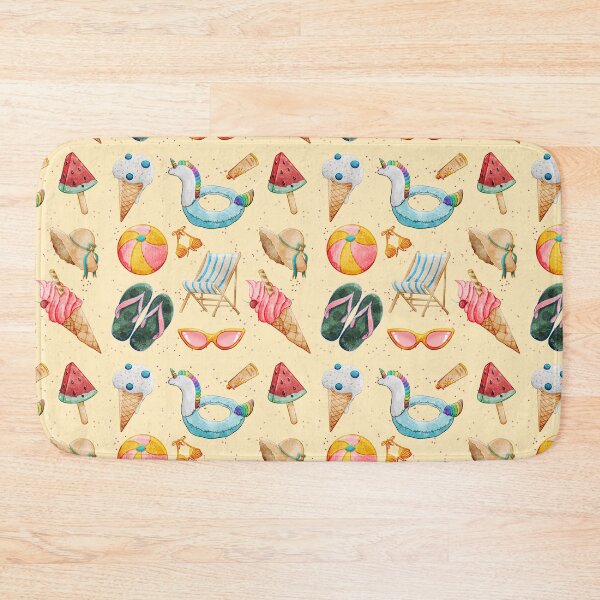 Item preview, Hot Summer / Beach Design - Seamless Pattern designed and sold by polyillustrates.