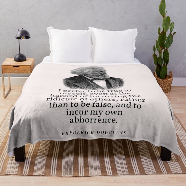 Item preview, Frederick douglass face and quote designed and sold by artbleed.