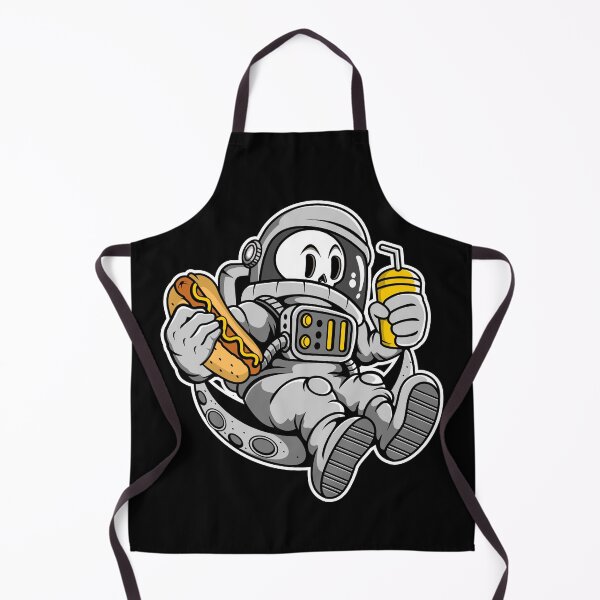 Item preview, Funny Astronaut Hotdog Cartoon Graphic Cool Design Streetwear designed and sold by PECCATOR.