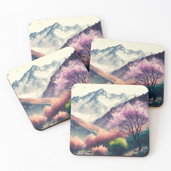 Item preview, Pastoral Plains | Spring Landscape Wall Art | Watercolor Painting designed and sold by mannaandquail.