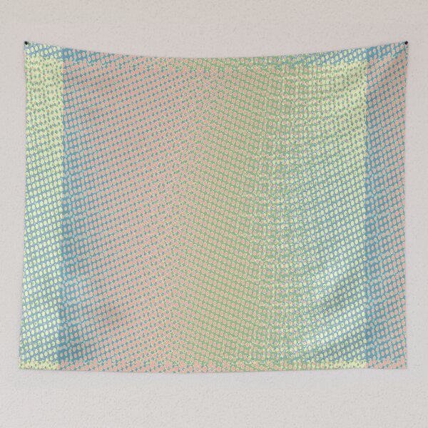 Item preview, Colorful Blue Pastel Shade Pattern 166 designed and sold by Manal-Patterns.