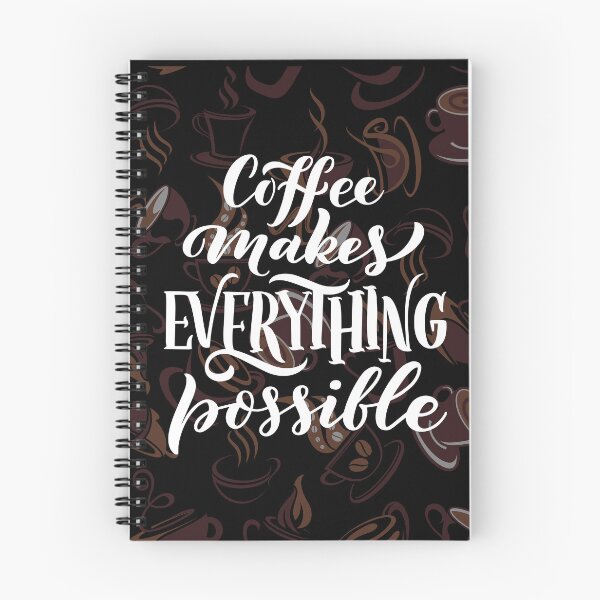 Item preview, COFFEE MAKES EVERYTHING POSSIBLE designed and sold by MJ96-PRO.