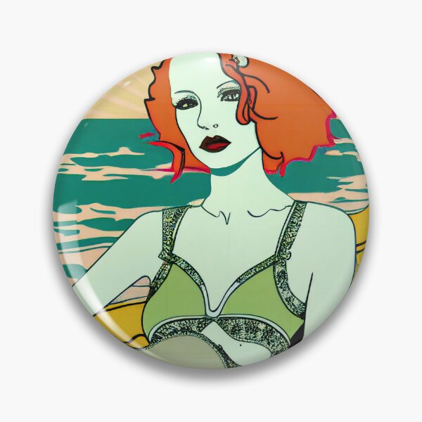 Item preview, Girl playing the guitar on the beach designed and sold by SamJanner.