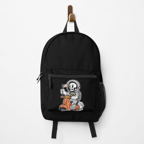 Item preview, Funny Astronaut Riding Scooter Cartoon Graphic Cool Design Streetwear designed and sold by PECCATOR.