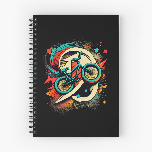 Item preview, BMX design for bmx riders with bold, colorful style and simple shapes, inspired by tattoo technique, pop-art, vintage and retro (4) designed and sold by TourDePassion.