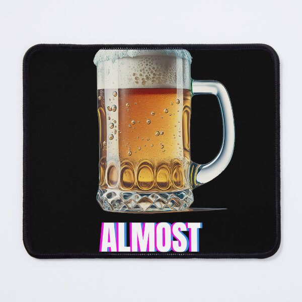 Item preview, Almost FRIDAY, trippy letters beer designed and sold by MeditationMind.