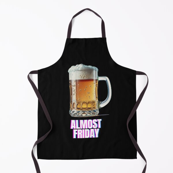 Item preview, Almost FRIDAY, trippy letters beer designed and sold by MeditationMind.