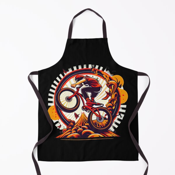 Item preview, BMX design for bmx riders with bold, colorful style and simple shapes, inspired by tattoo technique, pop-art, vintage and retro (5) designed and sold by TourDePassion.