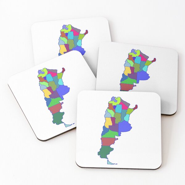 Item preview, Argentina regions map designed and sold by AlexanderZam.