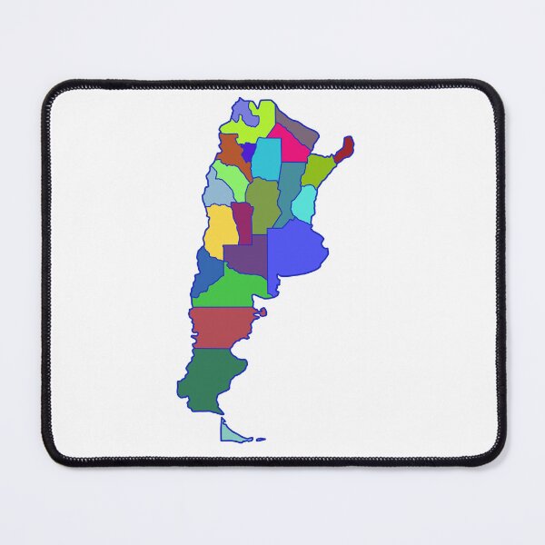Item preview, Argentina regions map designed and sold by AlexanderZam.