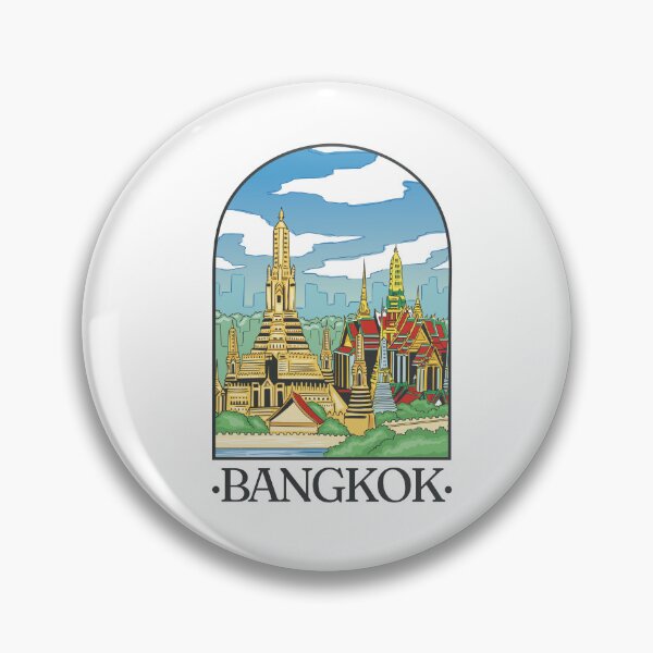 Item preview, City of Bangkok , capital of Thailand  , tourism, trip, holiday, vacation designed and sold by FFelder.