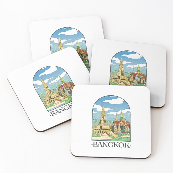 Item preview, City of Bangkok , capital of Thailand  , tourism, trip, holiday, vacation designed and sold by FFelder.
