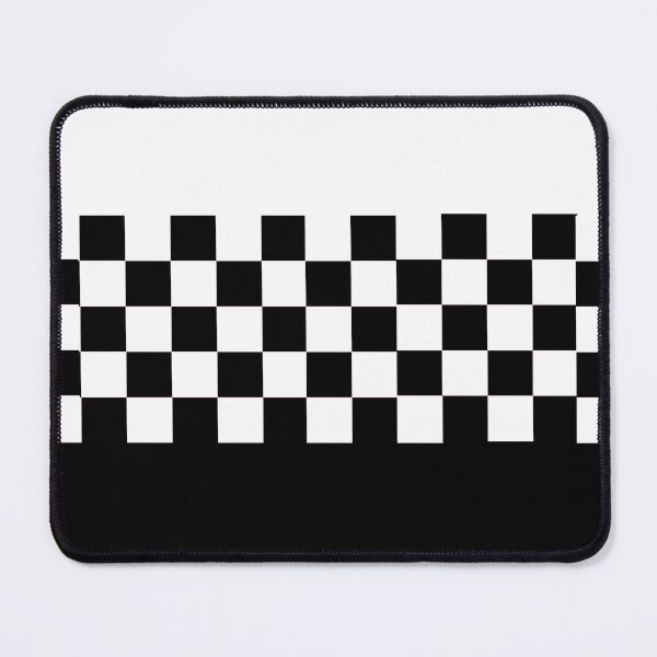 Item preview, alt 2 tone white black checkerboard ska Retro Mod Roundel designed and sold by ModSupporters.