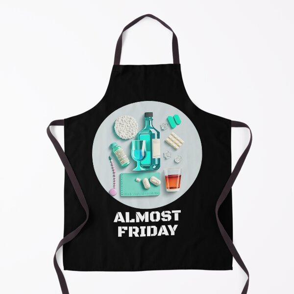 Item preview, Almost FRIDAY COOL black designed and sold by MeditationMind.