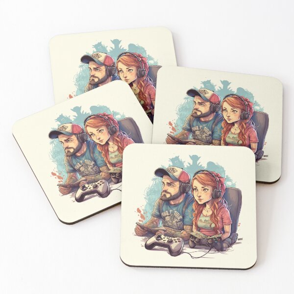 Item preview, Gaming Together: A Love Story designed and sold by DeluluDealer.