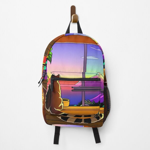 Item preview, Cat Watching Sunset Scene designed and sold by roleshop.