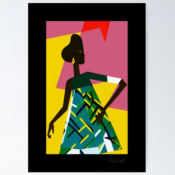 Artikelvorschau, Donne In Abstratto Serie 1 entworfen und verkauft von Rene Crystal.