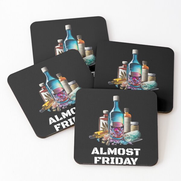 Item preview, Almost FRIDAY Fresh and ready black designed and sold by MeditationMind.